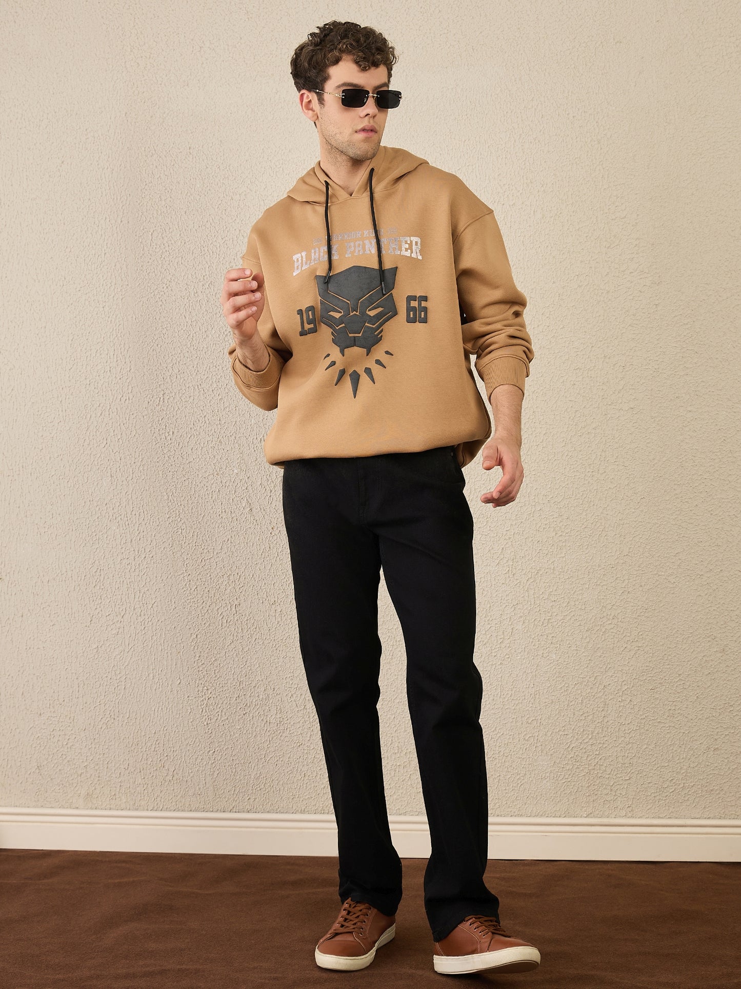 Reprise X Black Panther Oversize Printed Hoodie