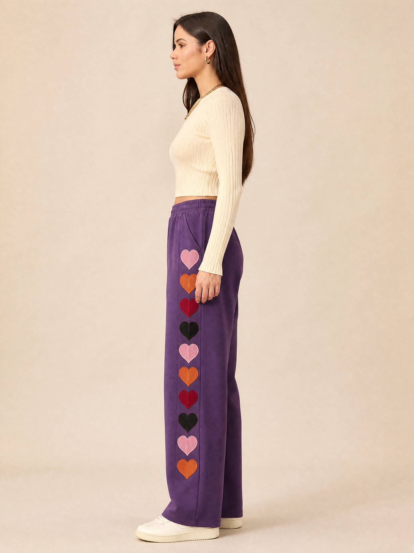 Women Regular Fit Trackpant Mauve