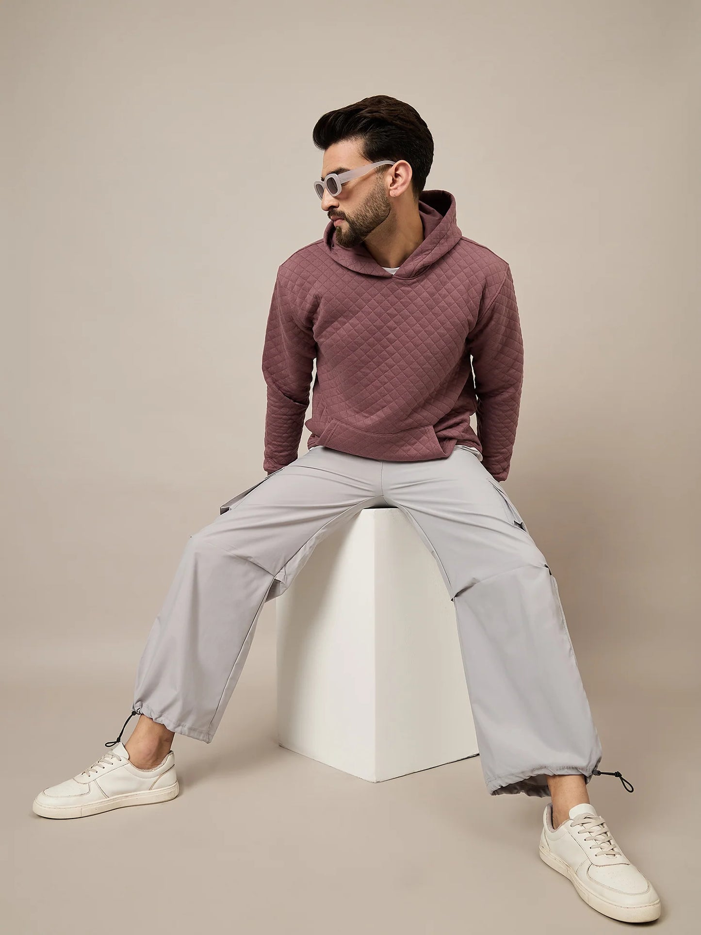Men Baggy Pants Grey - Reprise