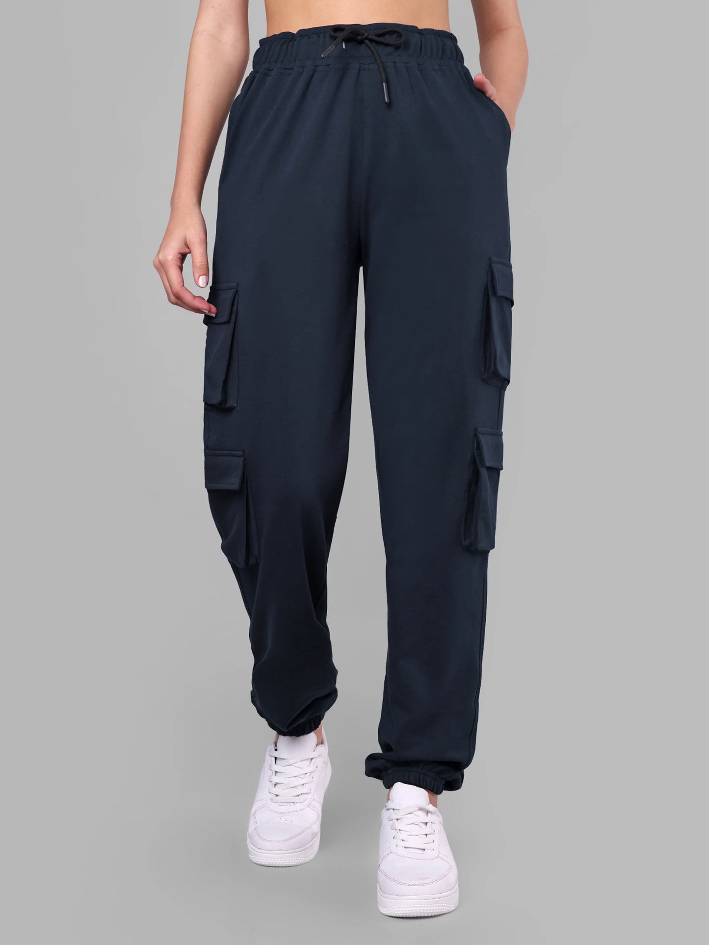 Women Black Joggers - Reprise