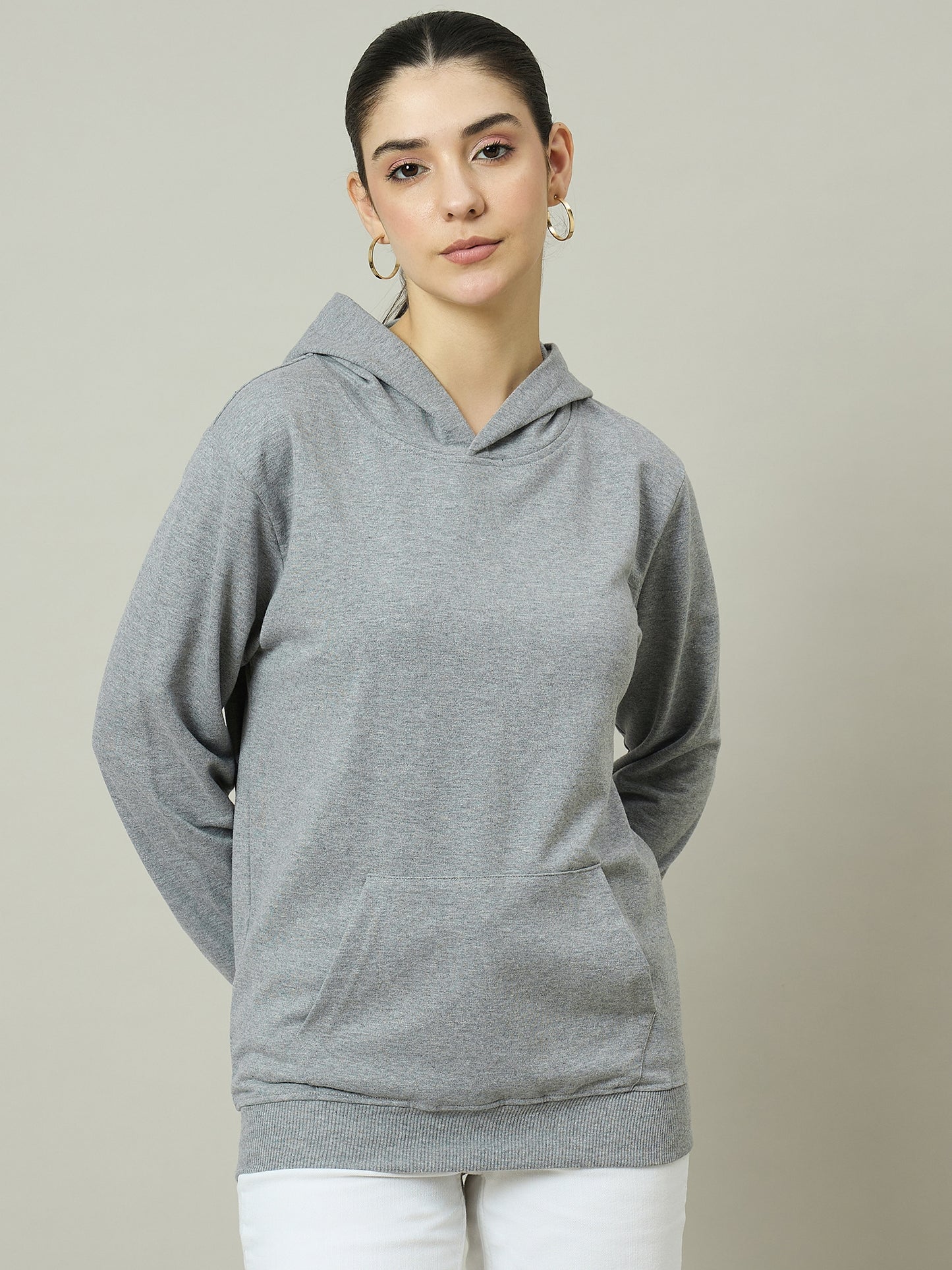 Women Grey Hoodie