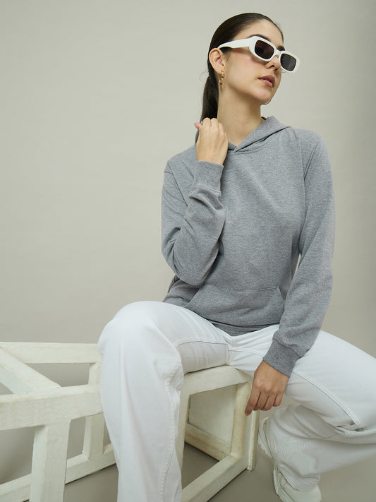 Women Grey Hoodie