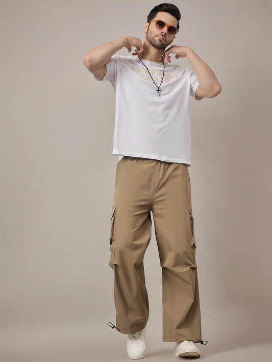 Men Brown Baggy Pants - Reprise