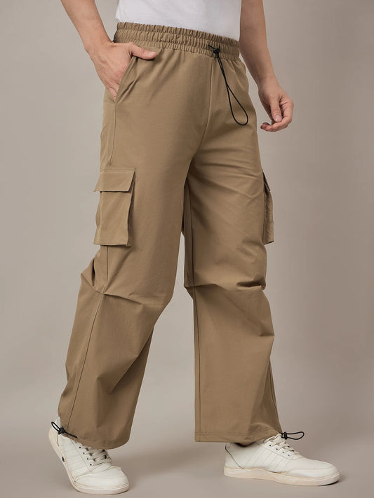 Men Brown Baggy Pants - Reprise