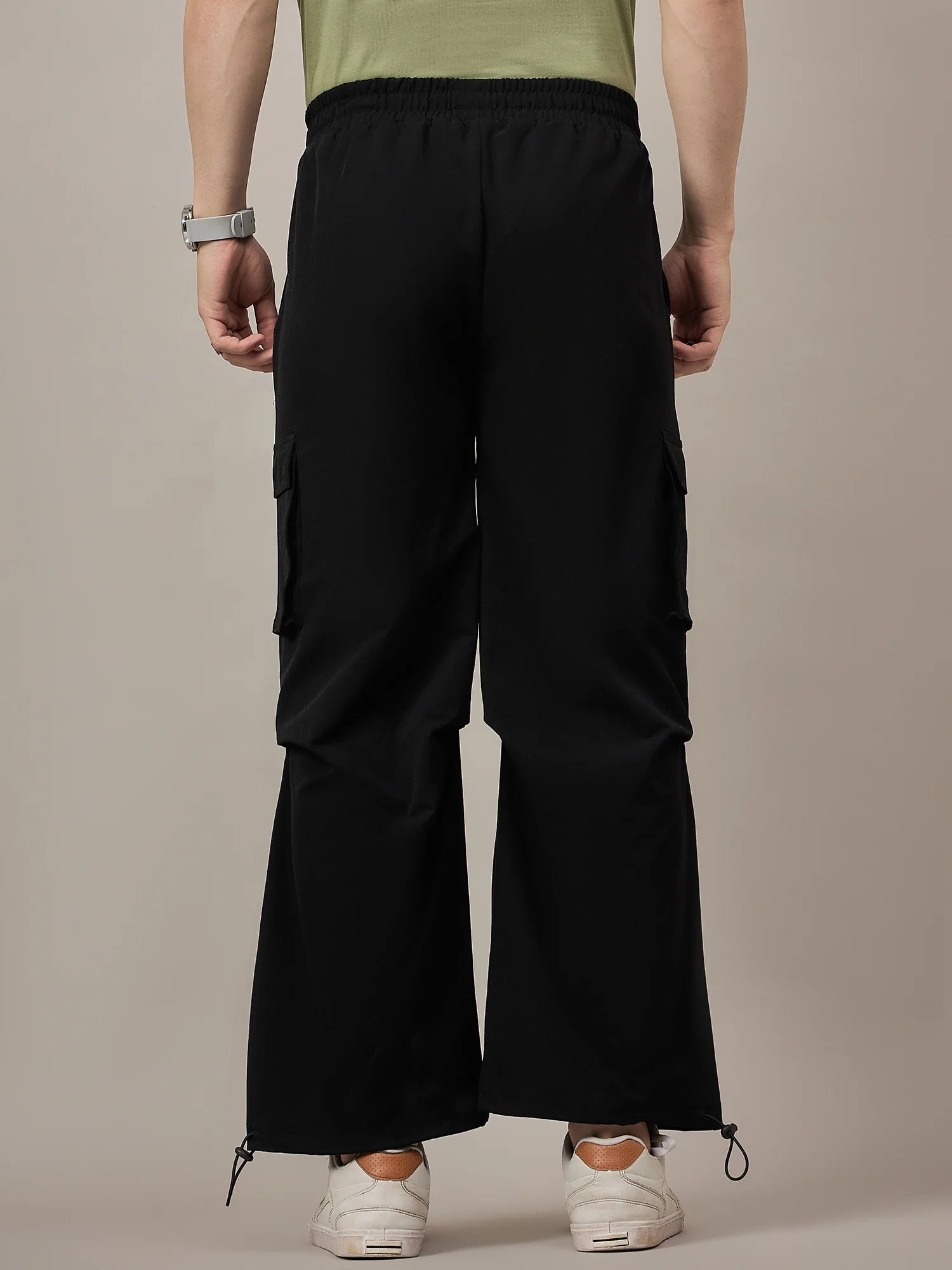 Men Baggy Pants Black