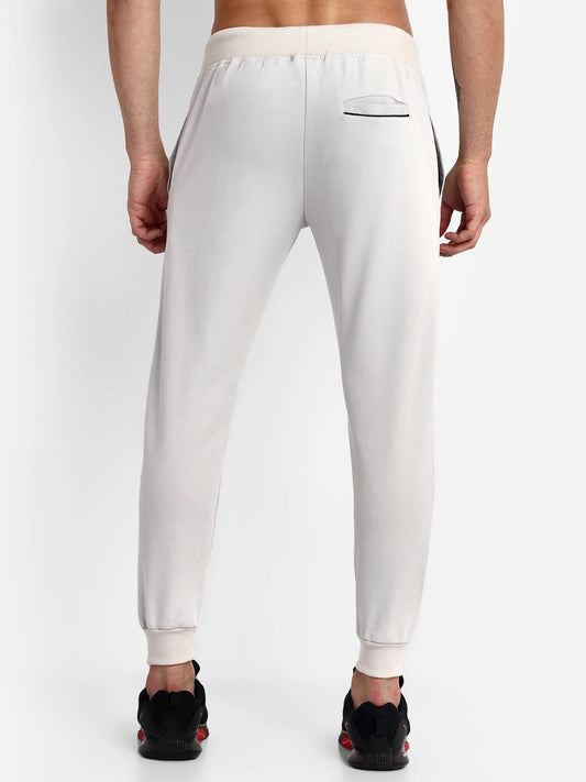 Men Grey Cotton Casual Joggers - Reprise