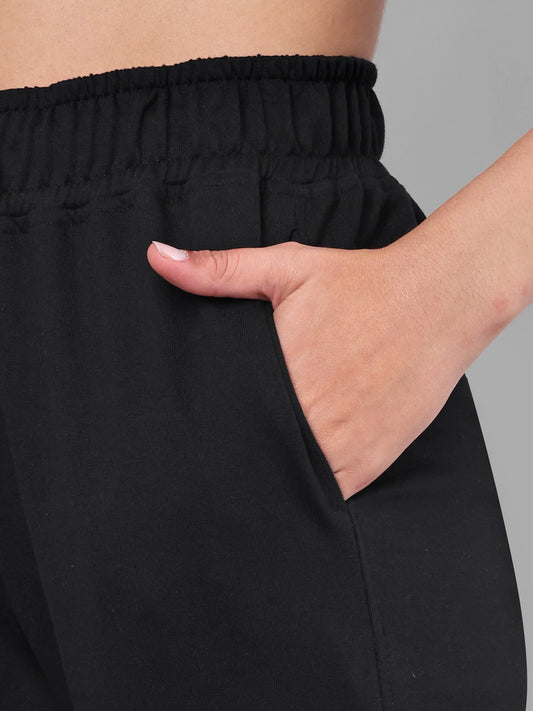 Women Joggers Black - Reprise