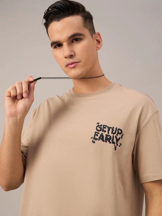 Mens Printed Oversized T-shirt