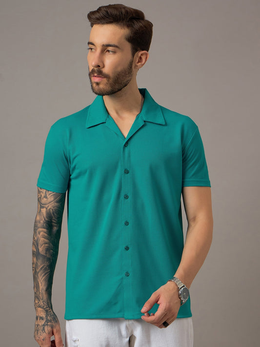 Men Casual Shirt Blue - Reprise