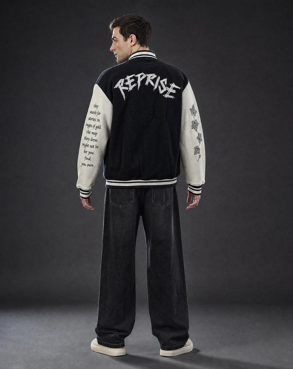 Men Winter Full Sleeves Jacket Black