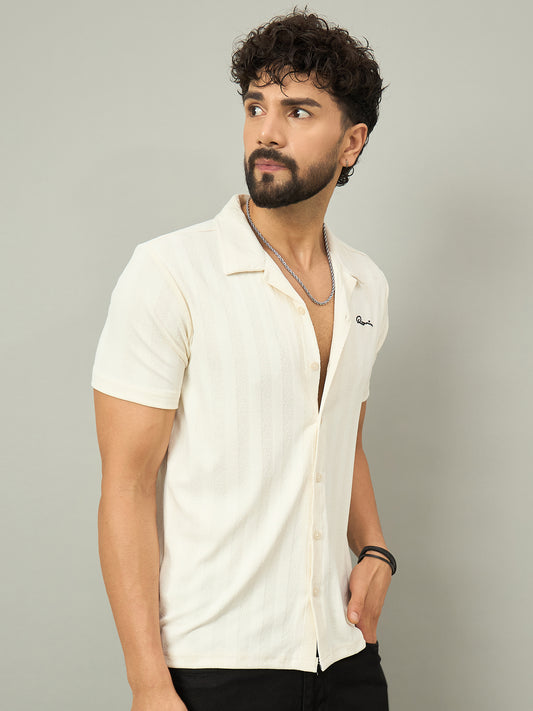 Men Shirt Off White