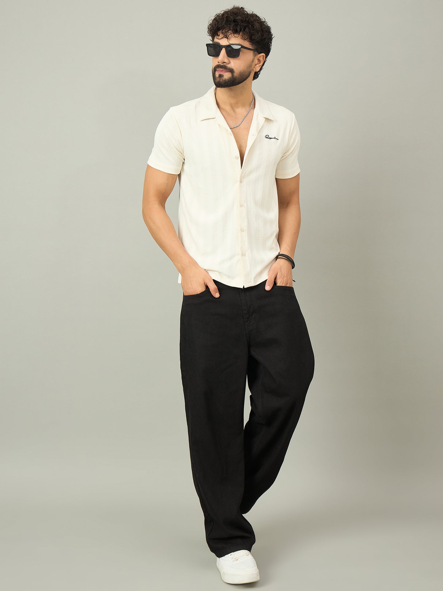 Men Shirt Off White