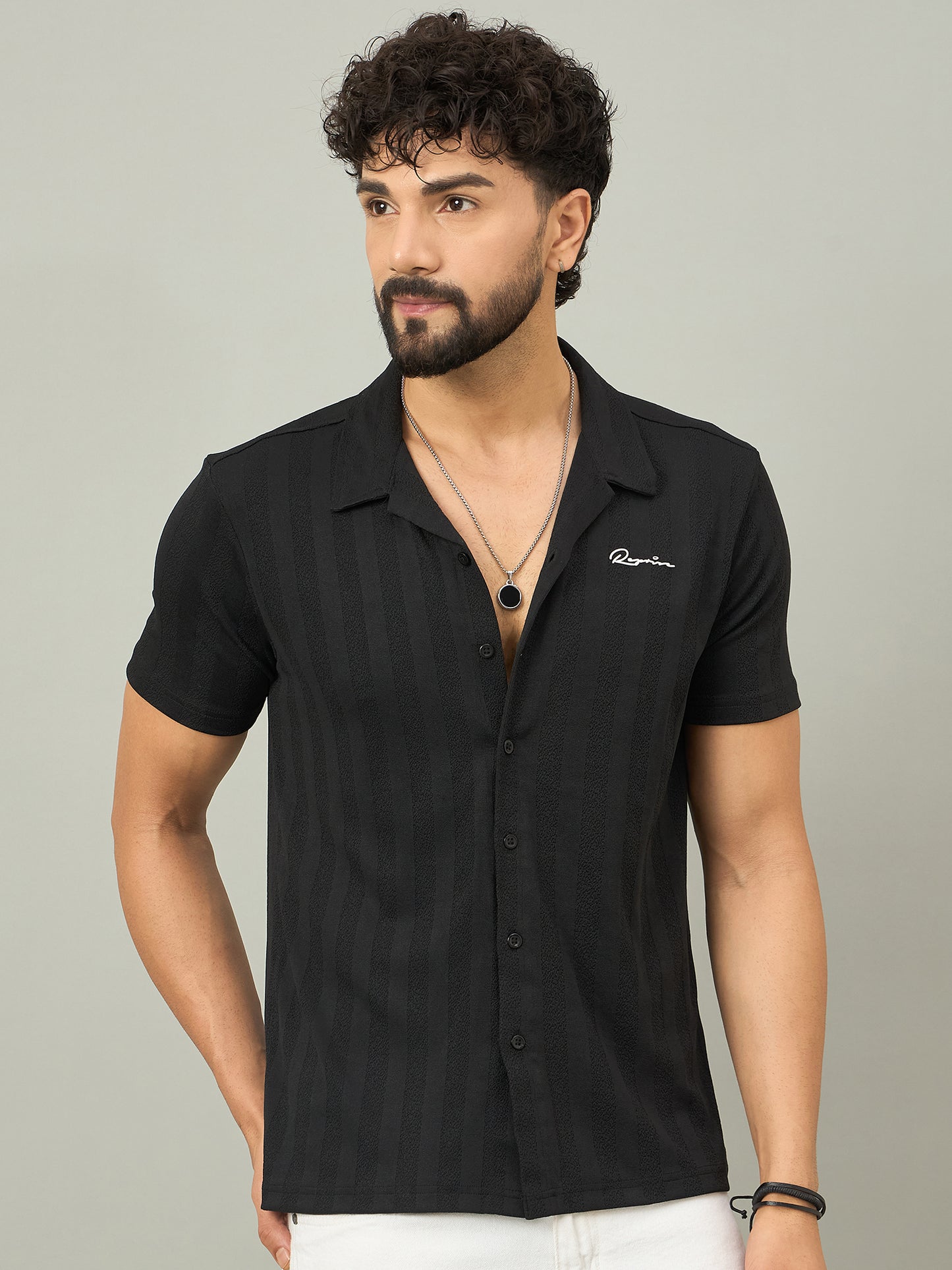 Men Shirt Black