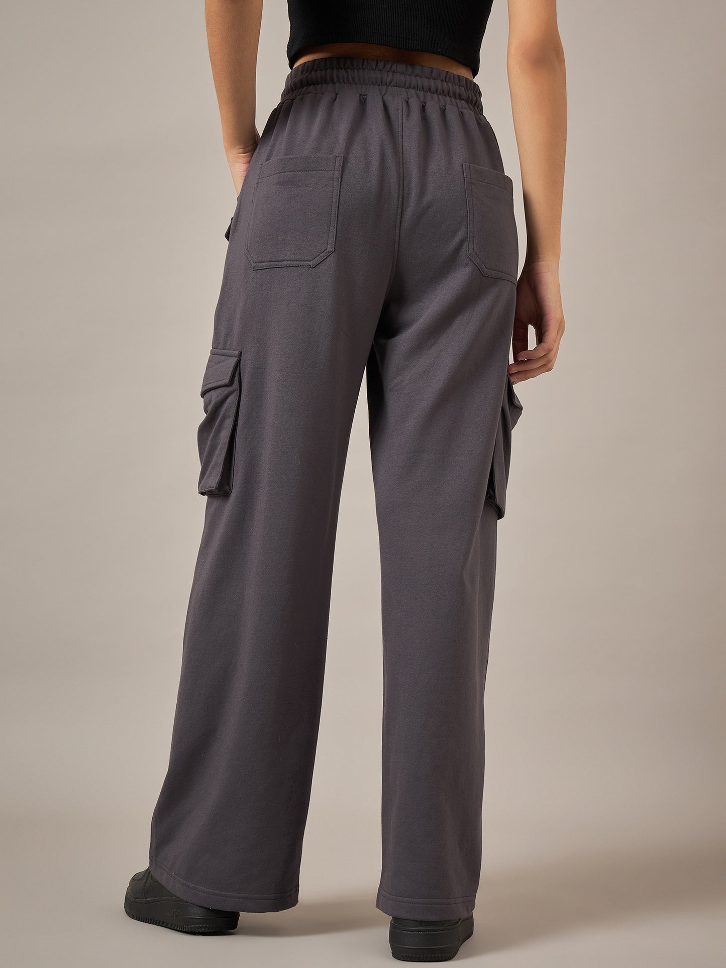 Grey Baggy Fit Pant - Reprise