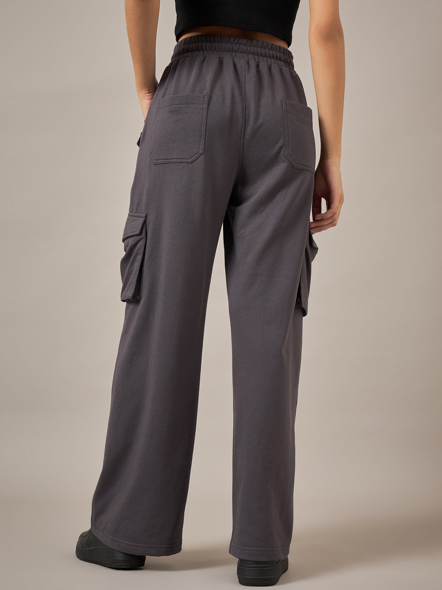 Grey Baggy Fit Pant - Reprise