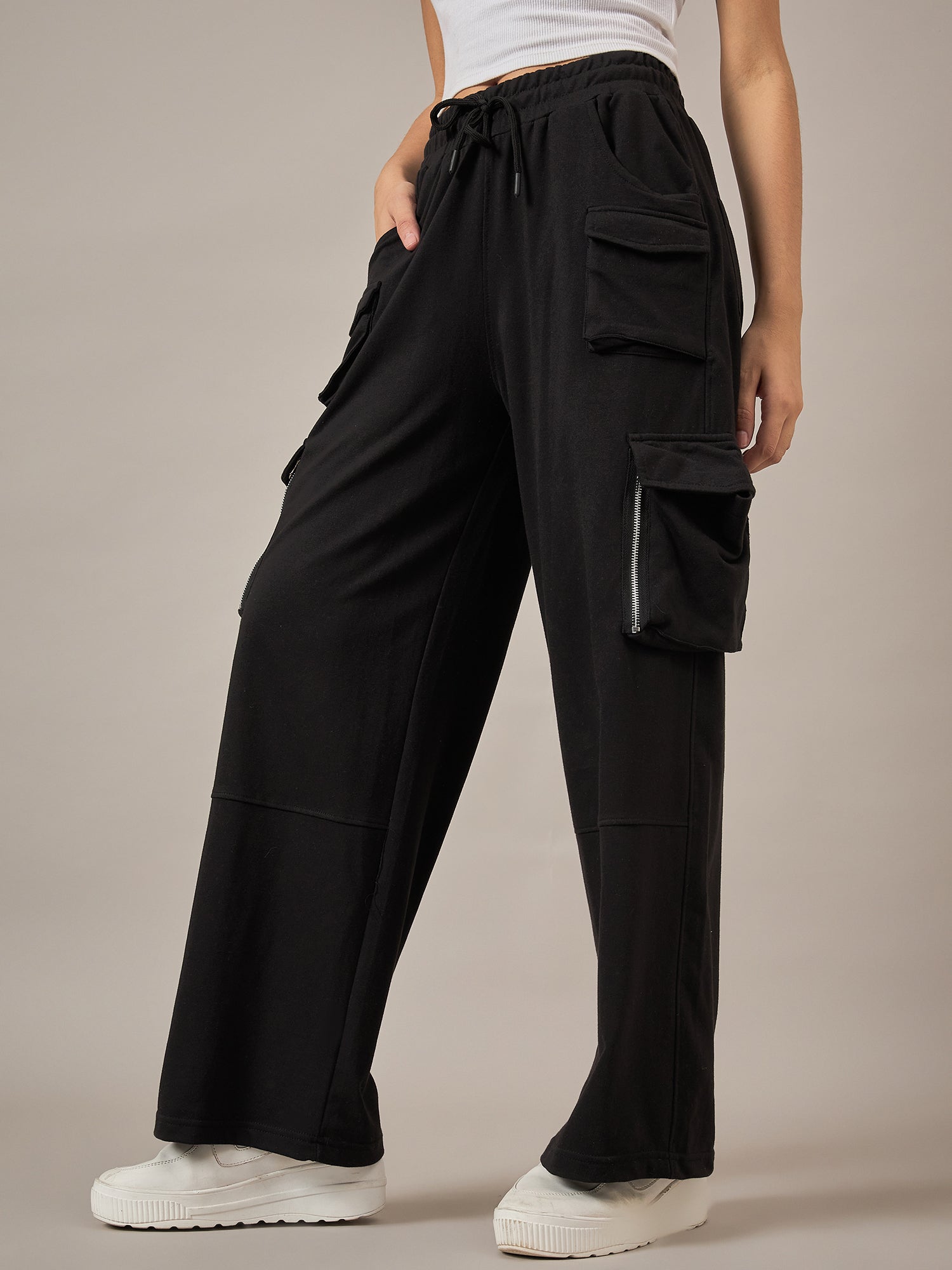 Black Baggy Fit Pant - Reprise