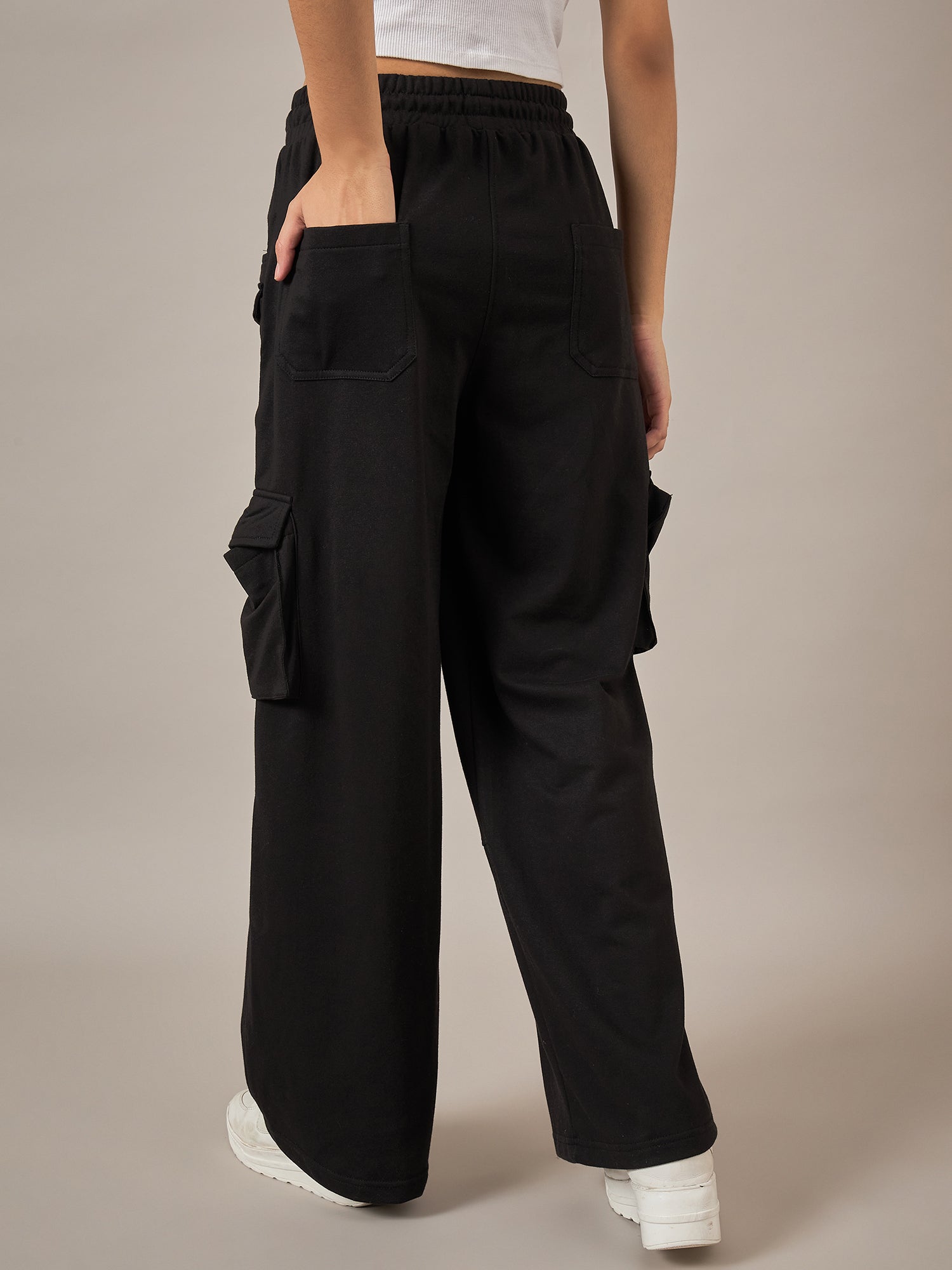 Black Baggy Fit Pant - Reprise