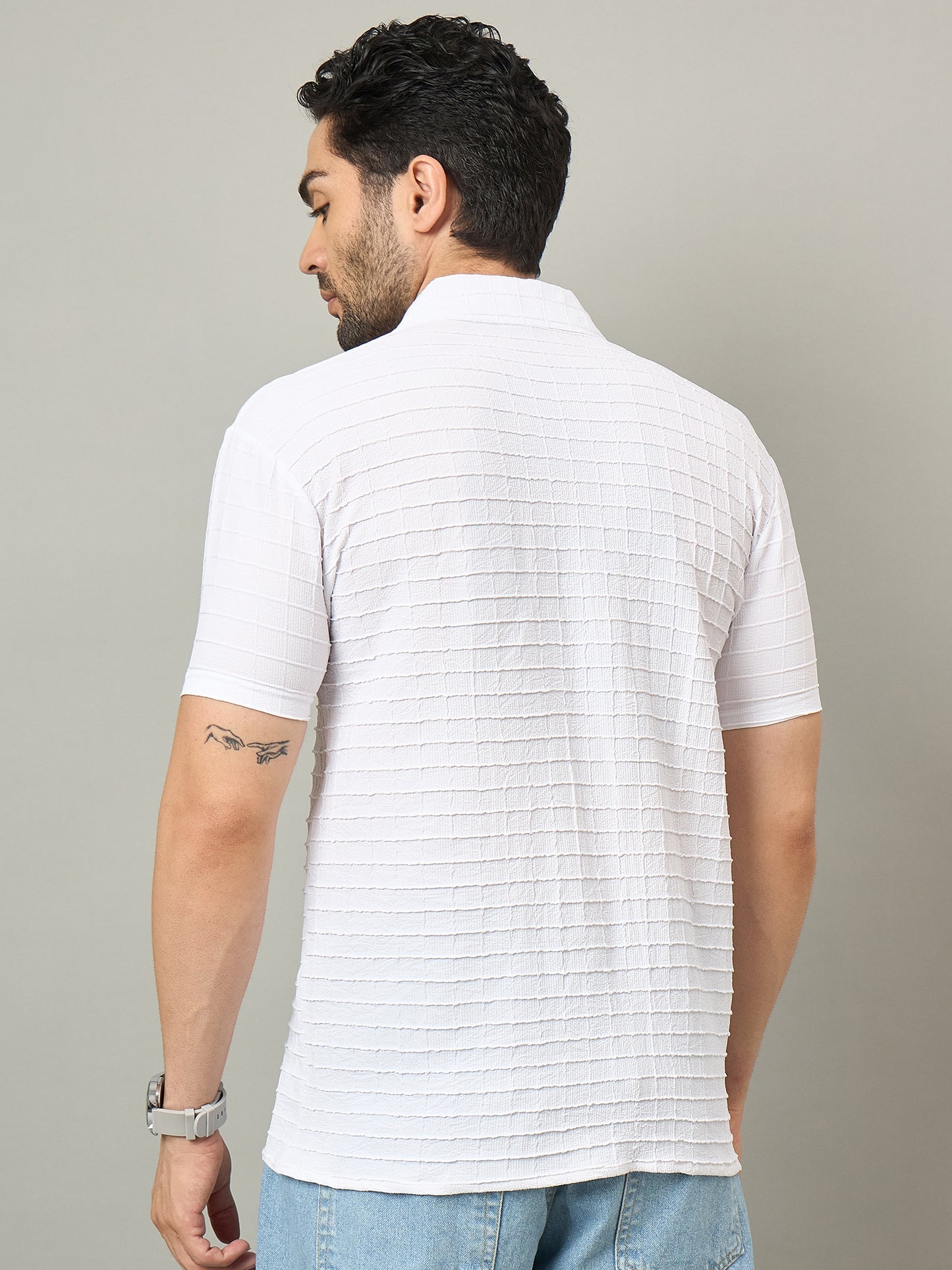Men Shirt White