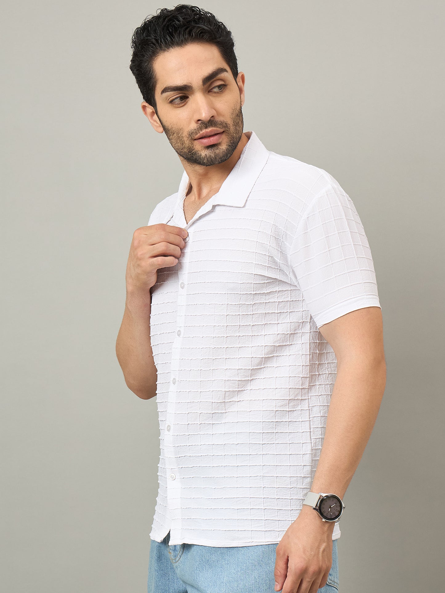Men Shirt White