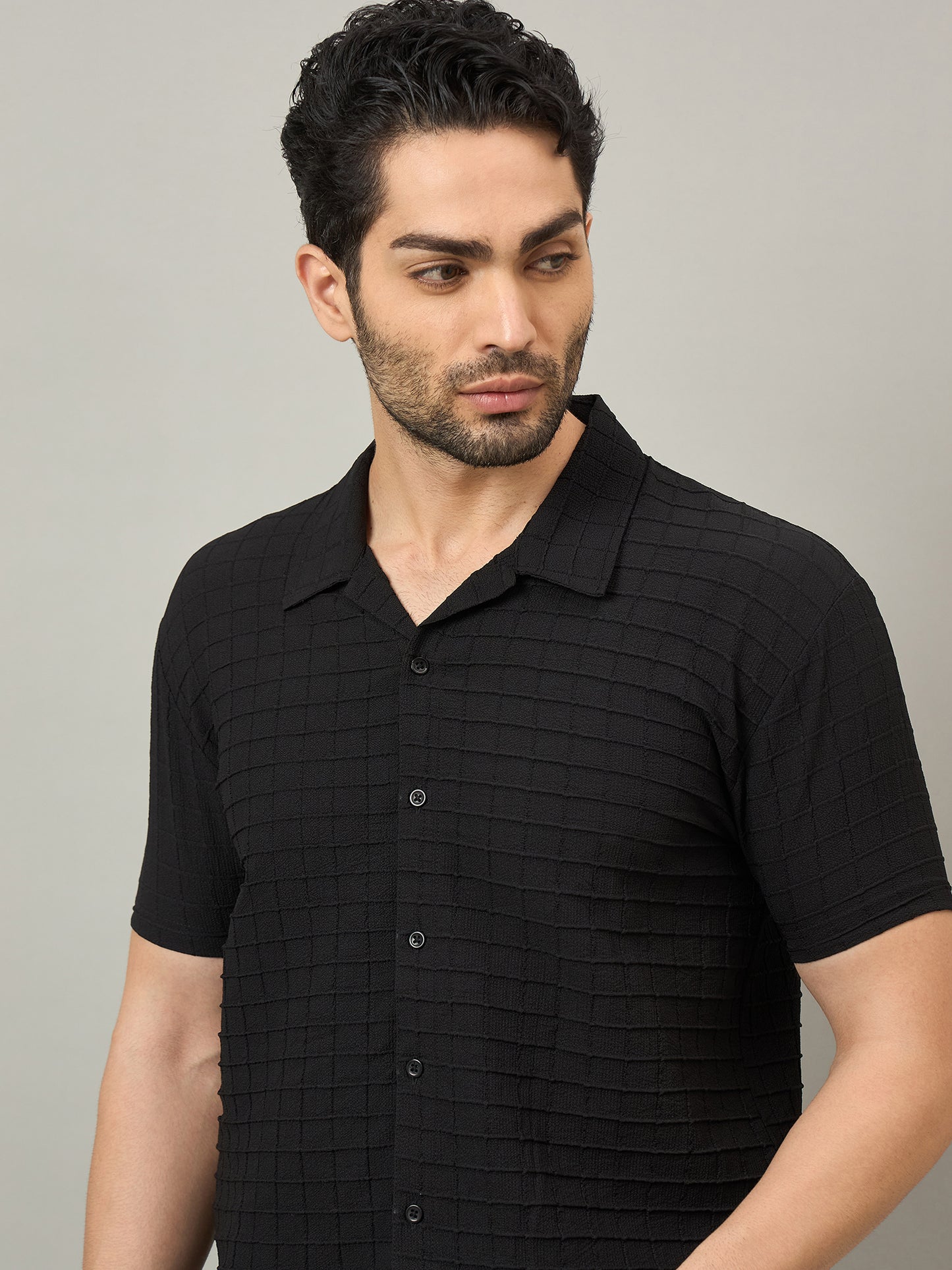 Men Shirt Black