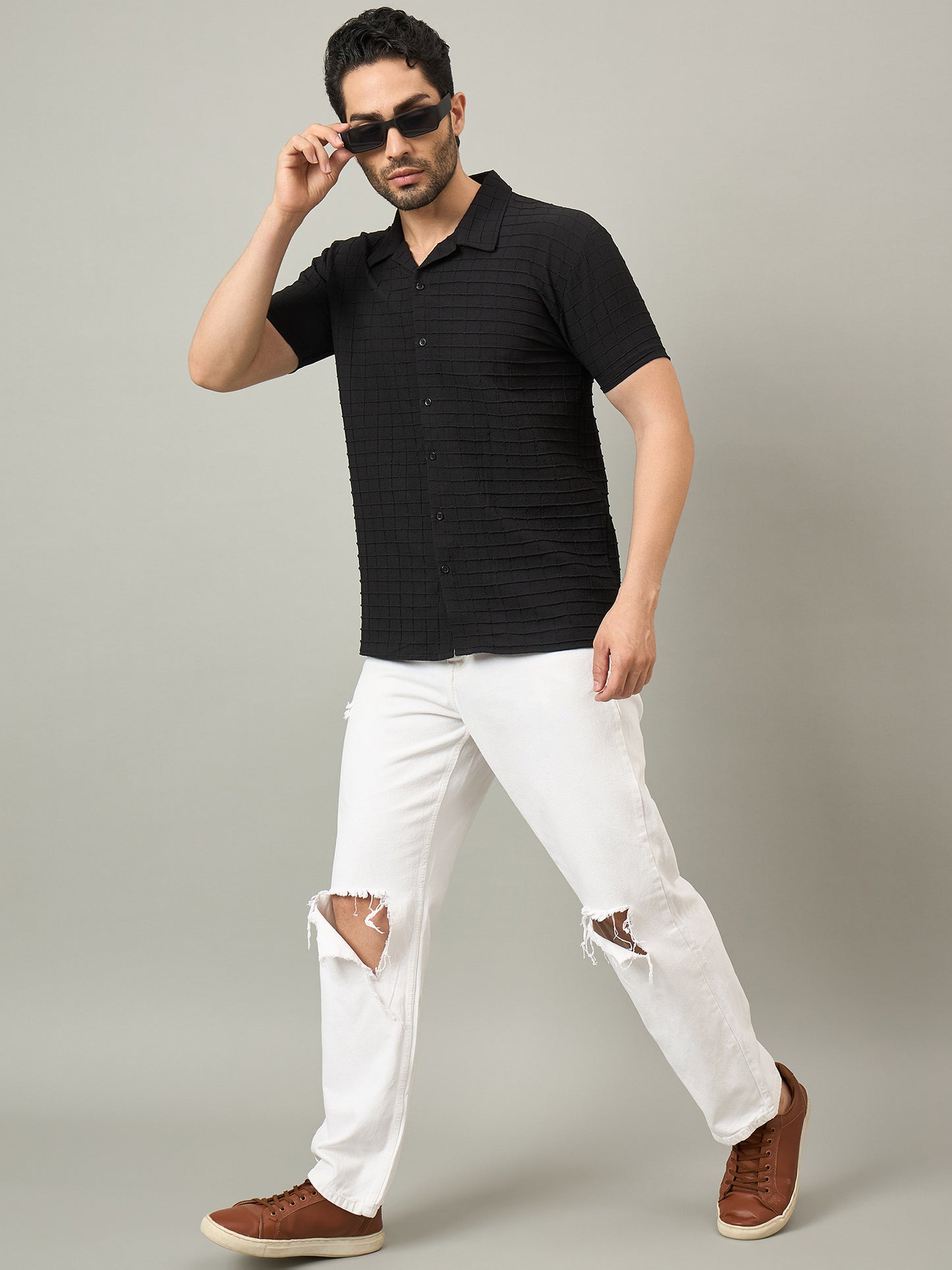 Men Shirt Black