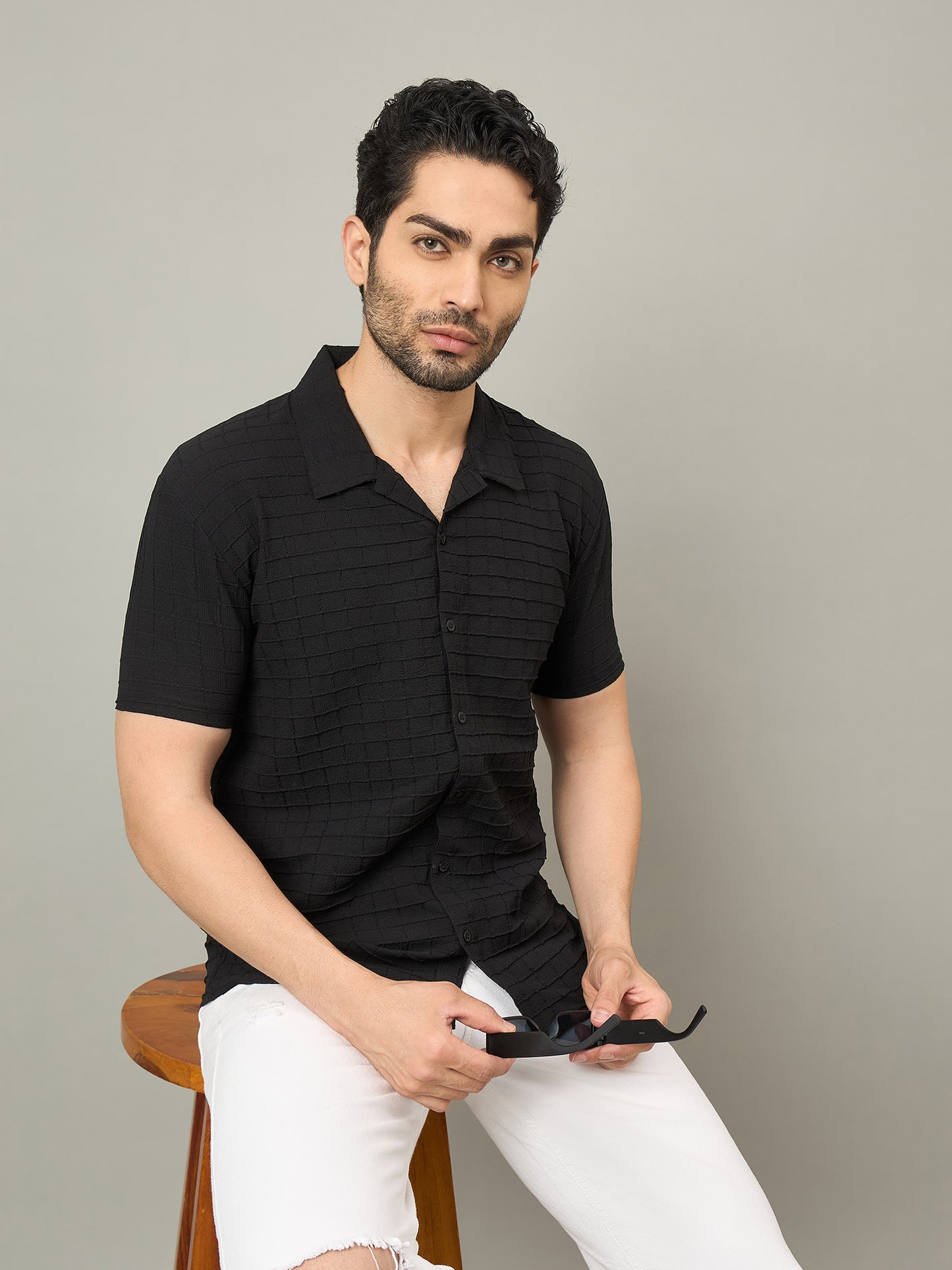 Men Shirt Black