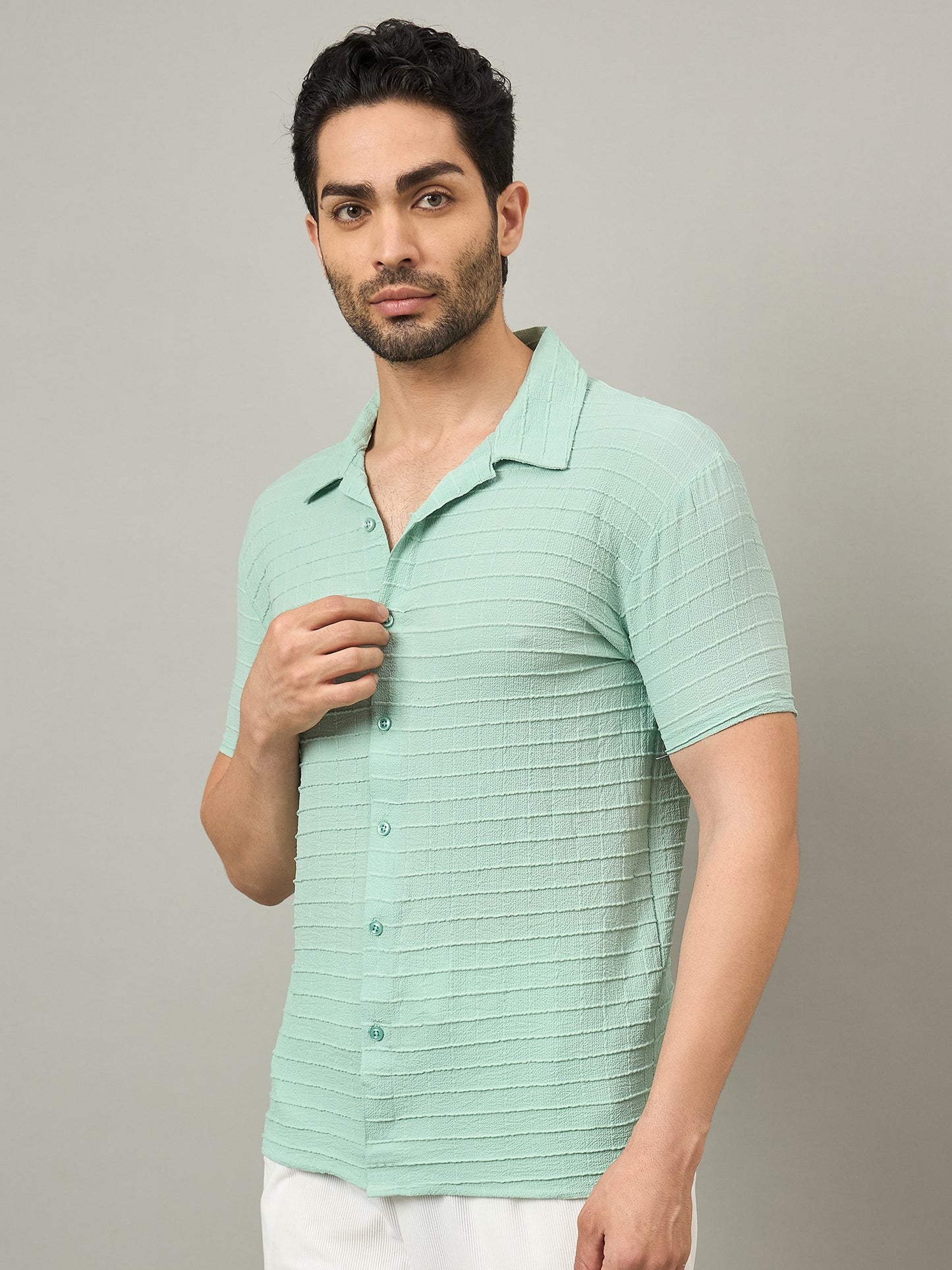 Men Shirt Sage