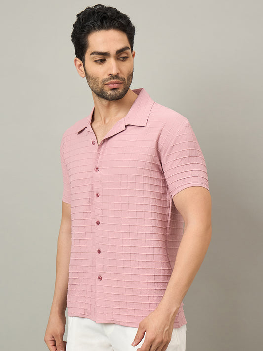 Men Shirt Pink