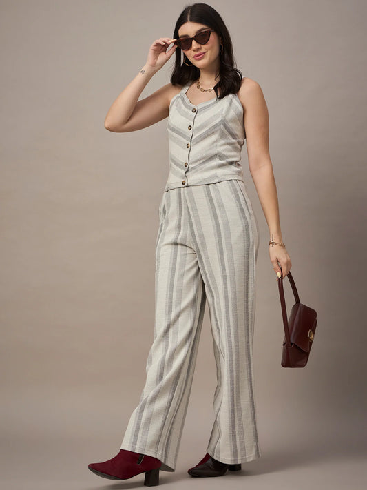 Women Co-ord Set Light grey