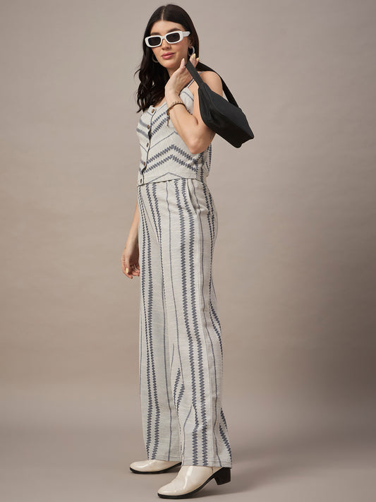 Women Co-ord set Grey