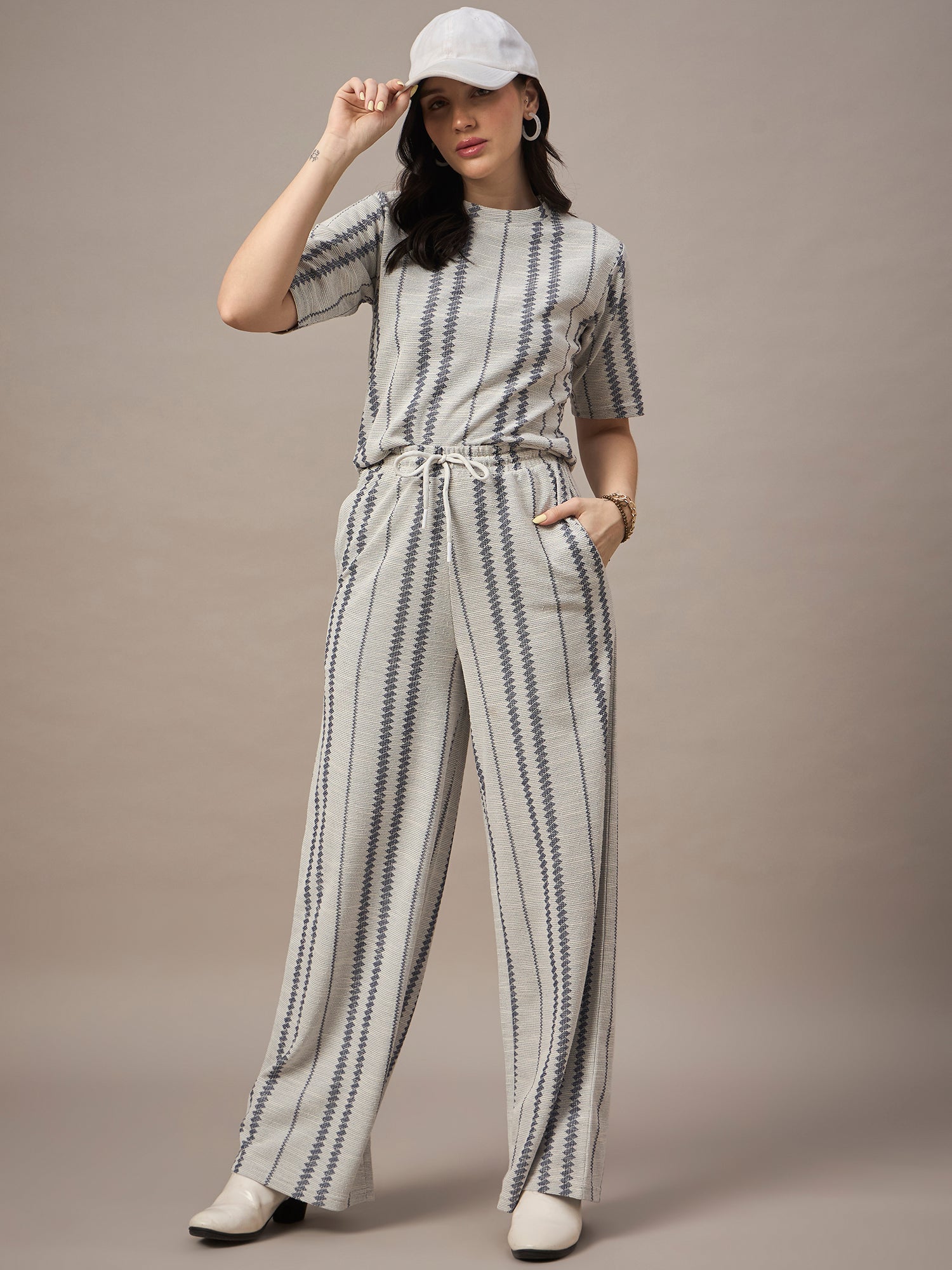 Women Co-ord set Grey