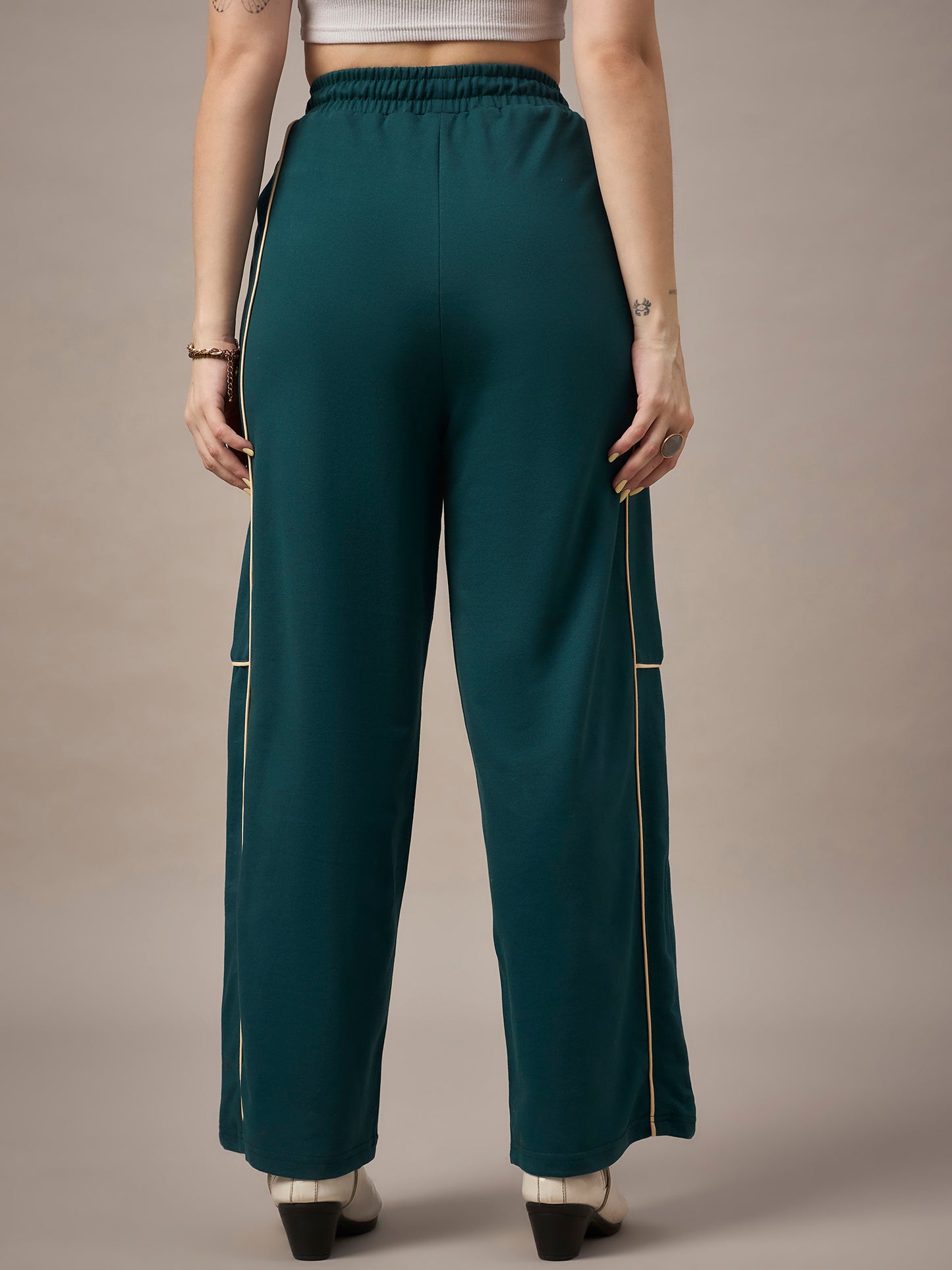 Teal Track Pants for Women