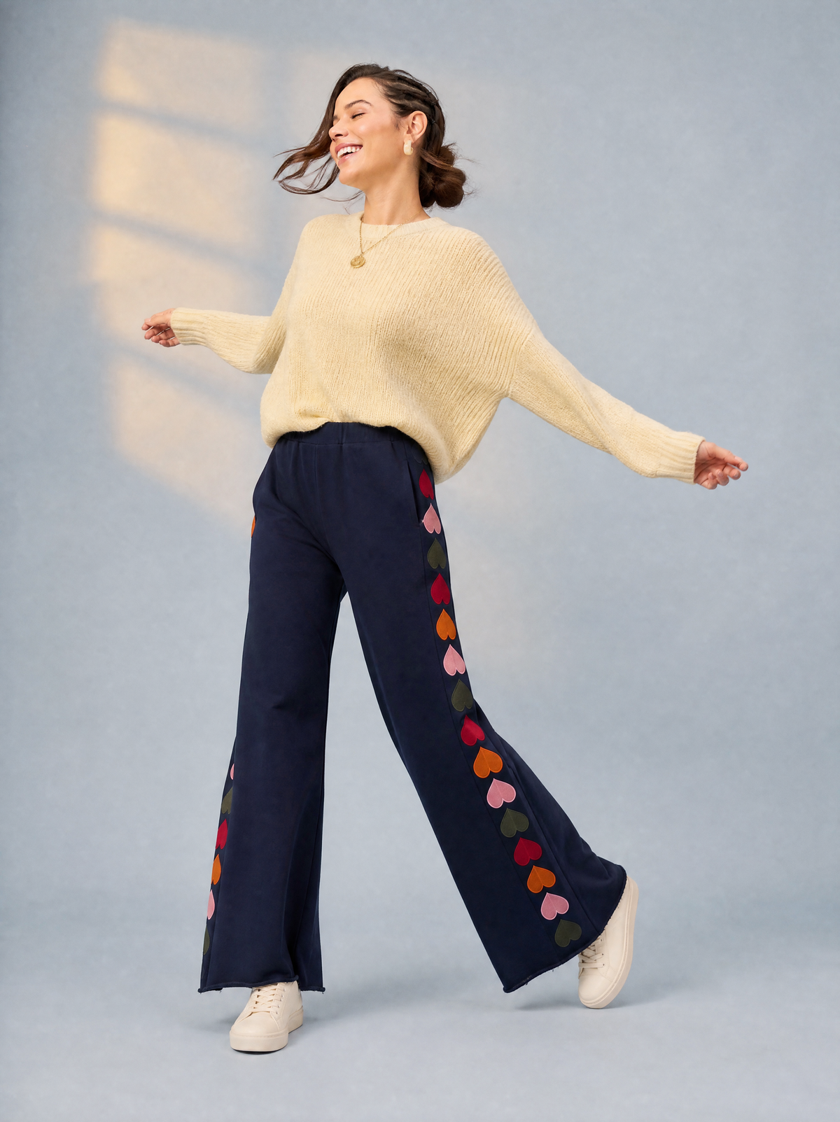 Women Regular Fit Trackpant Navy - Reprise