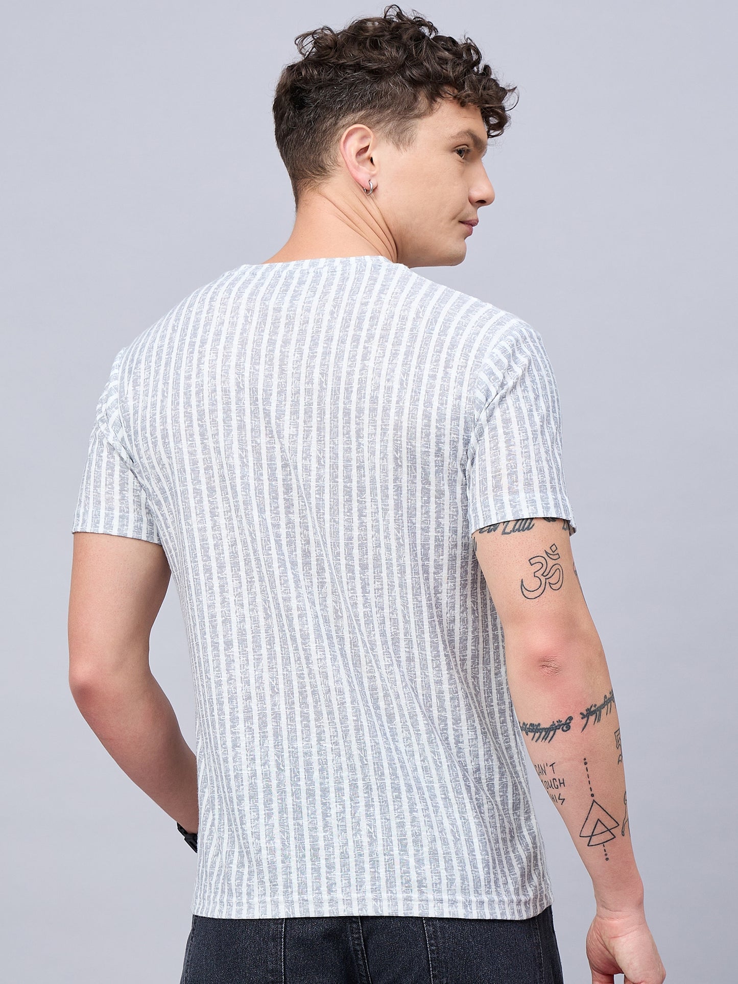 Mens T-shirt Light Grey