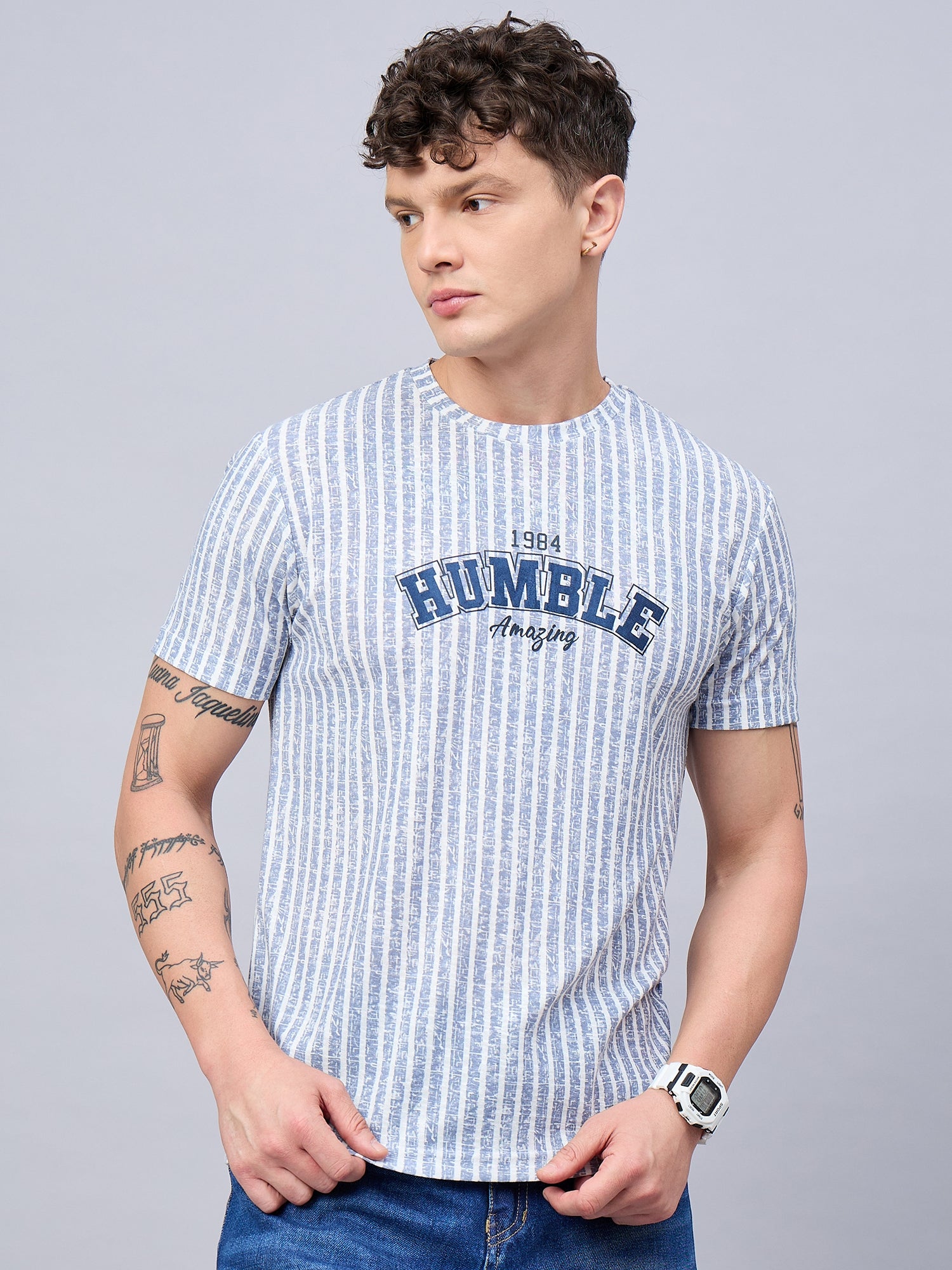 Mens T-shirt Blue