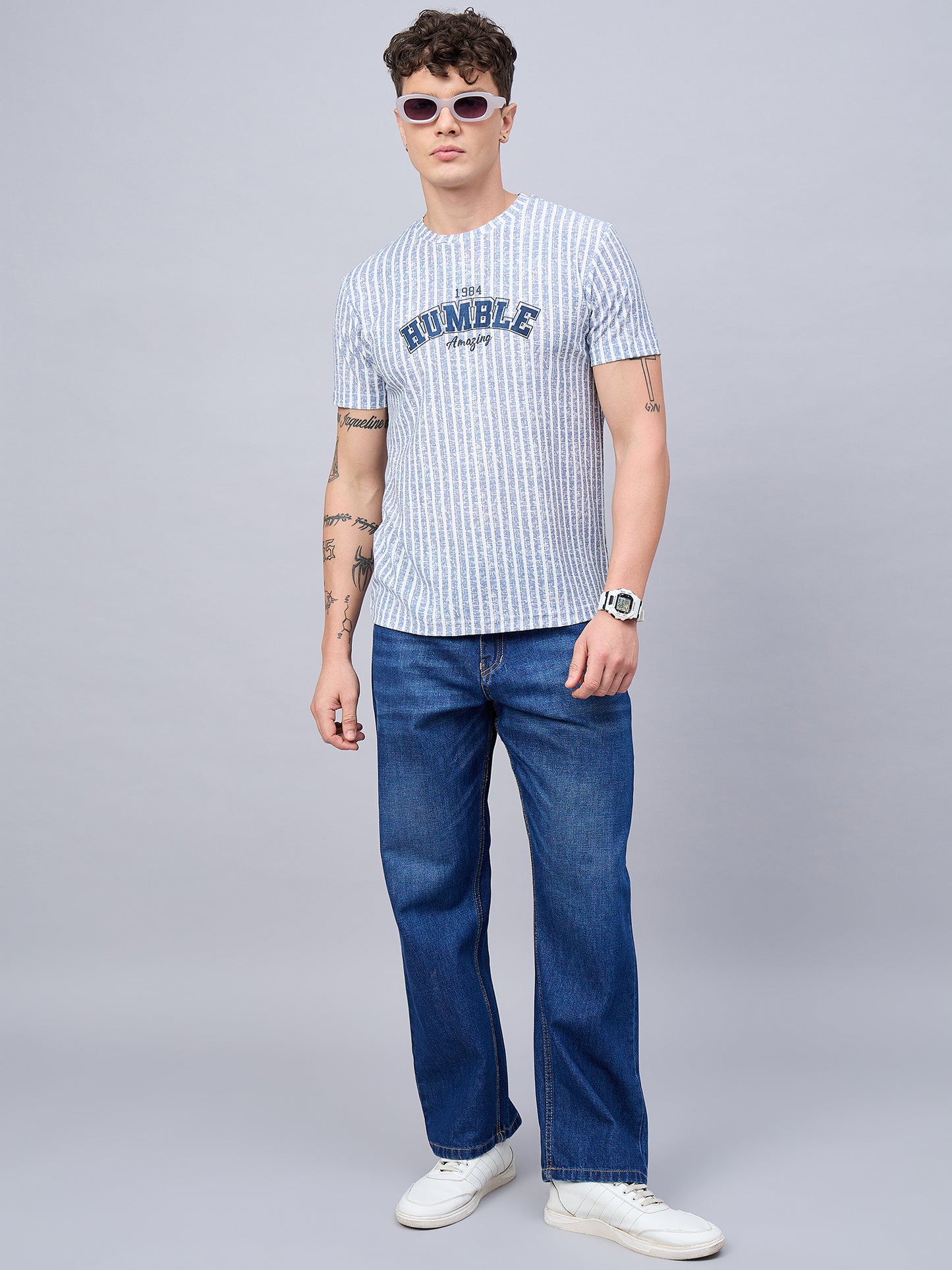 Mens T-shirt Blue