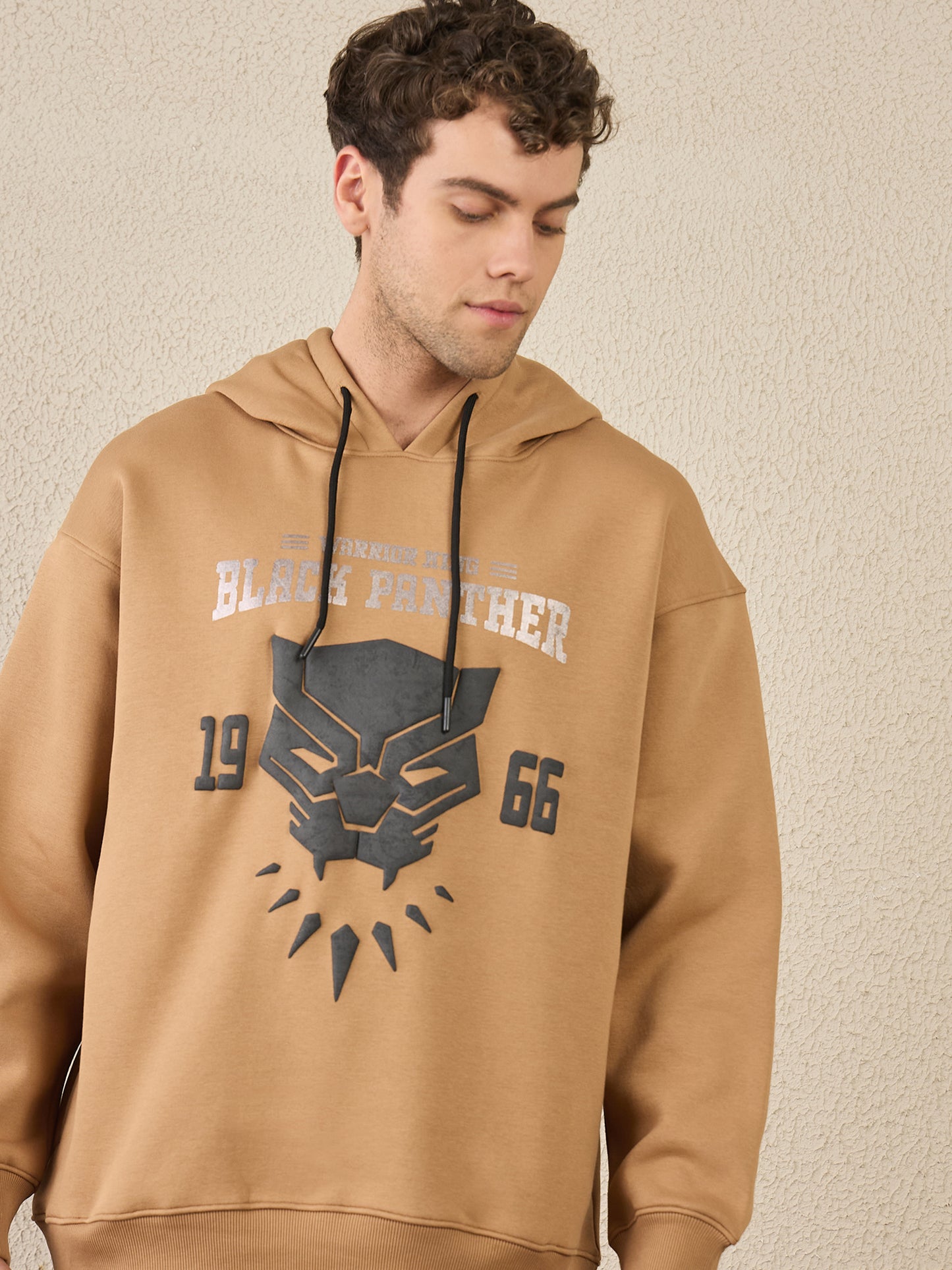 Reprise X Black Panther Oversize Printed Hoodie
