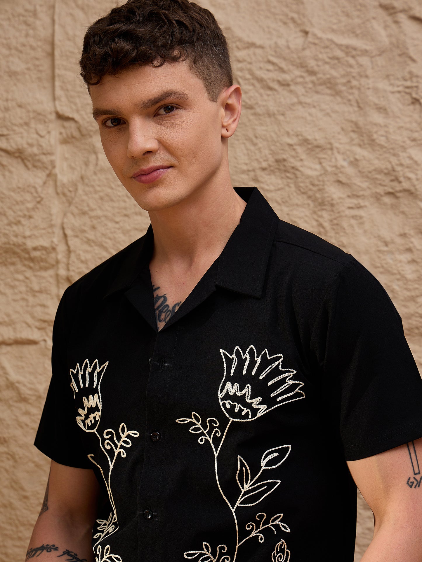 Men Shirt Black