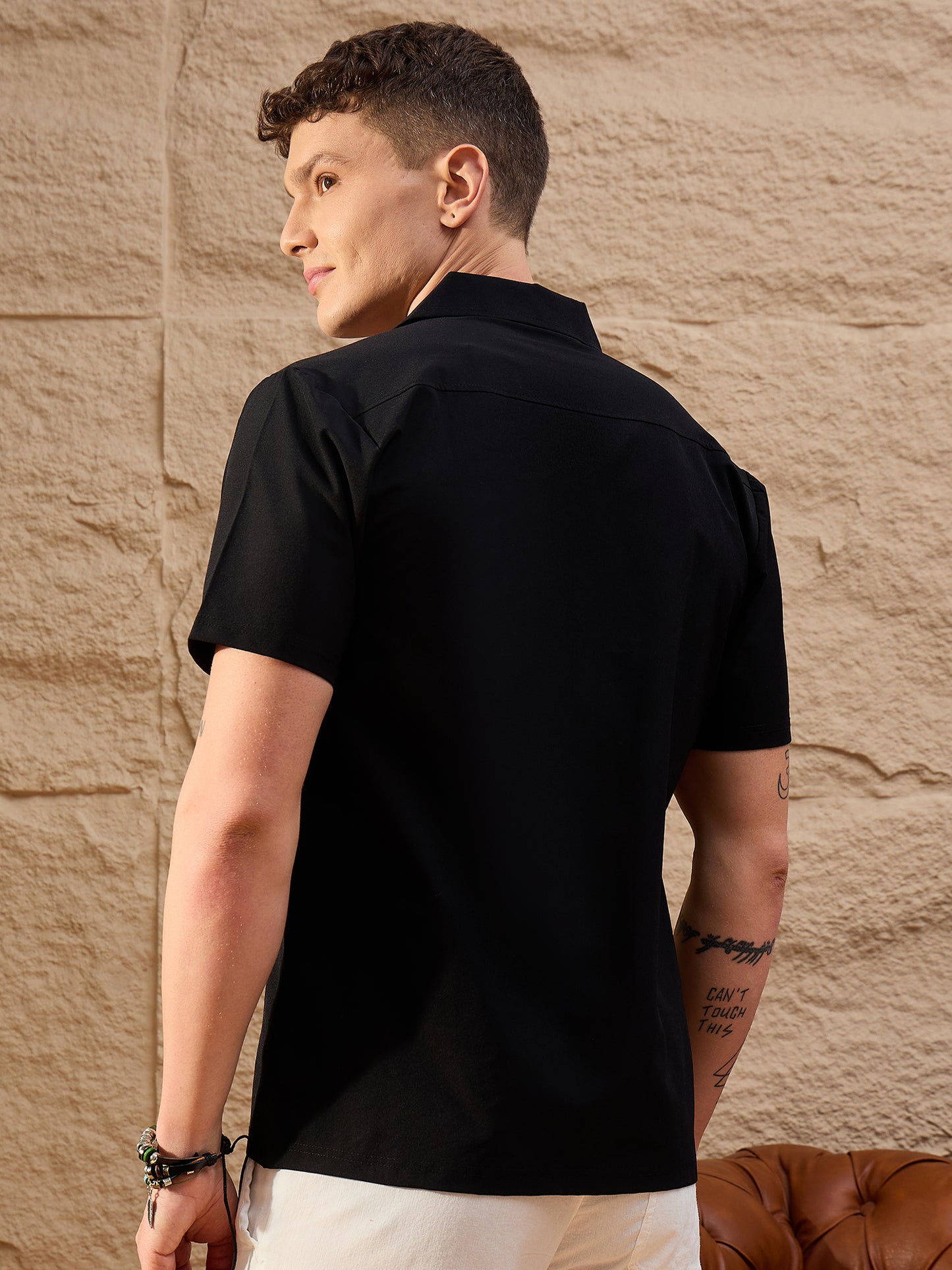 Men Shirt Black