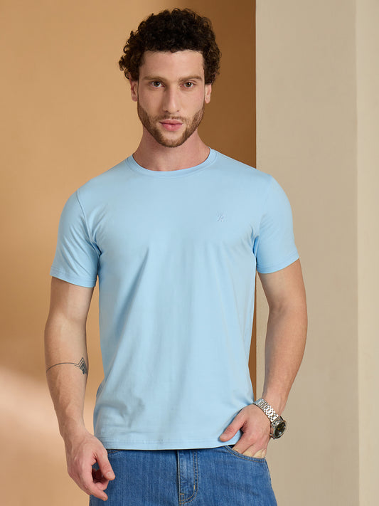Solid Round Neck Tshirt