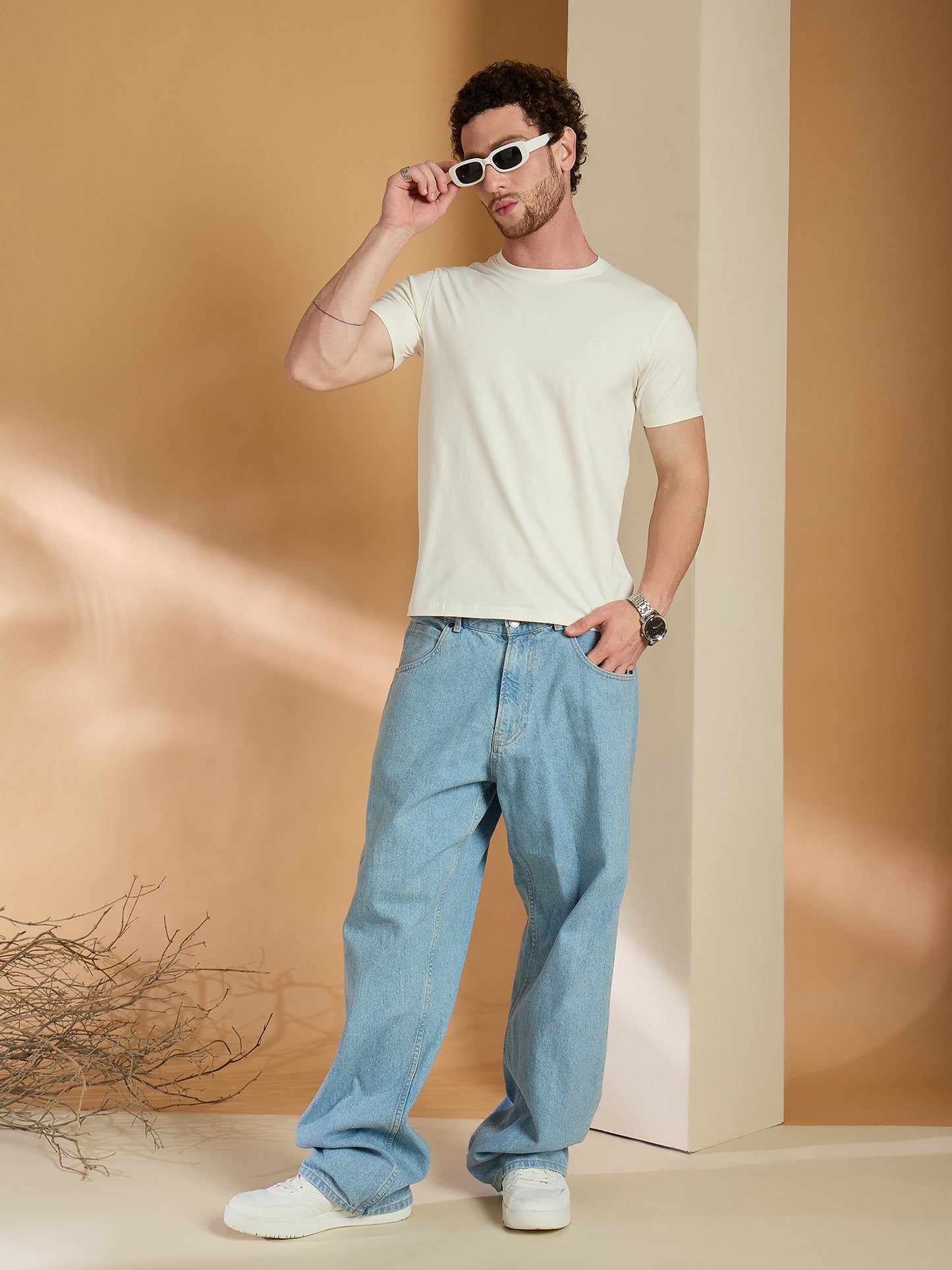 Solid Round Neck Tshirt