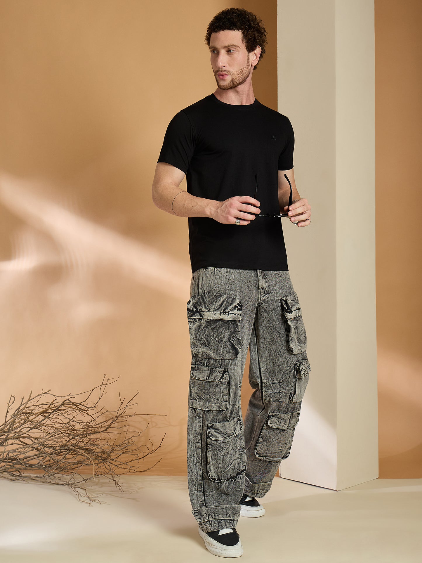 Solid Round Neck Tshirt