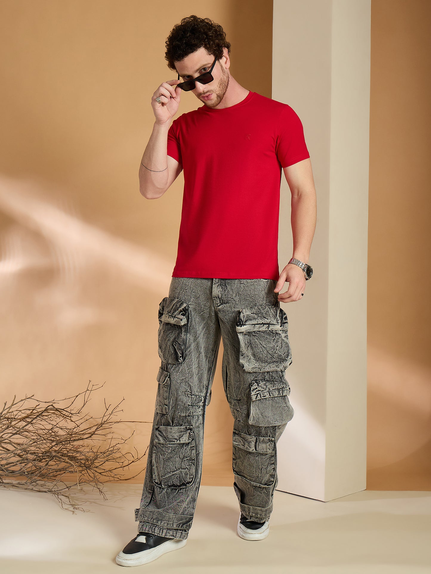 Solid Round Neck Tshirt