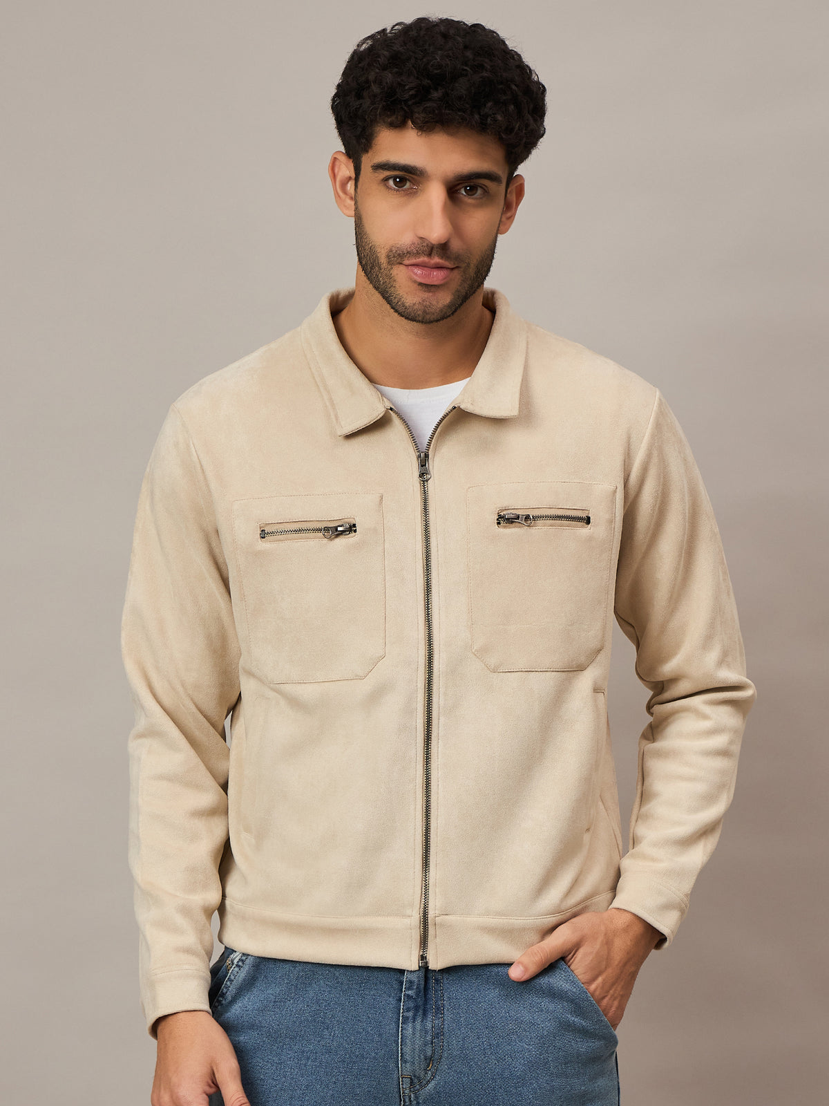 Mens Suede Jacket - Reprise