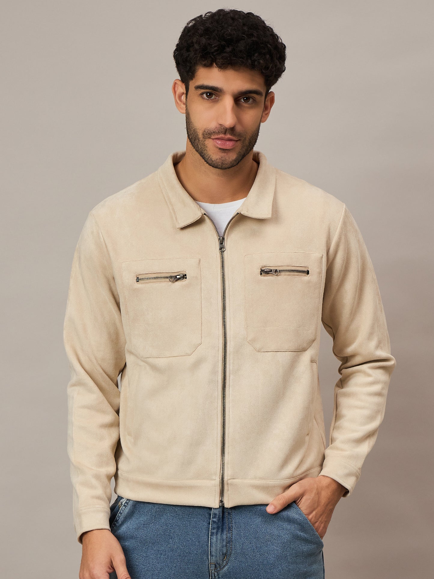 Mens Suede Jacket - Reprise