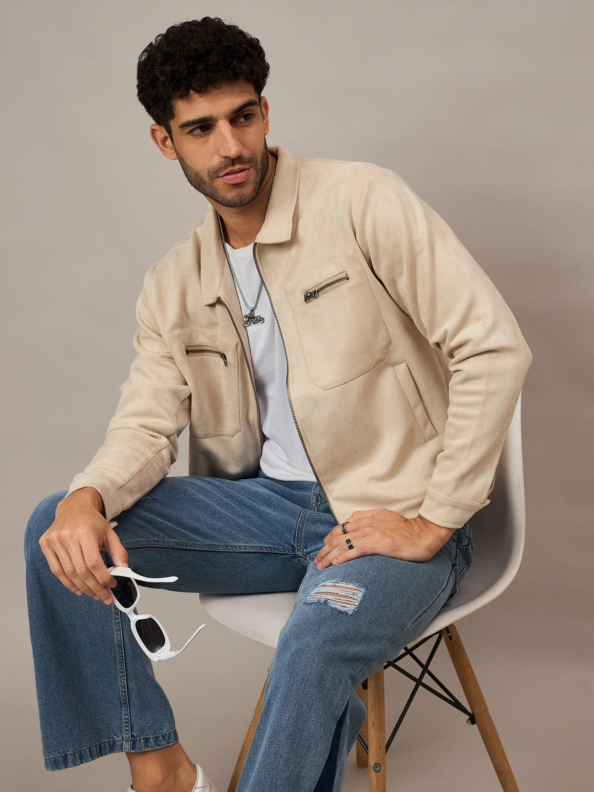 Mens Suede Jacket - Reprise