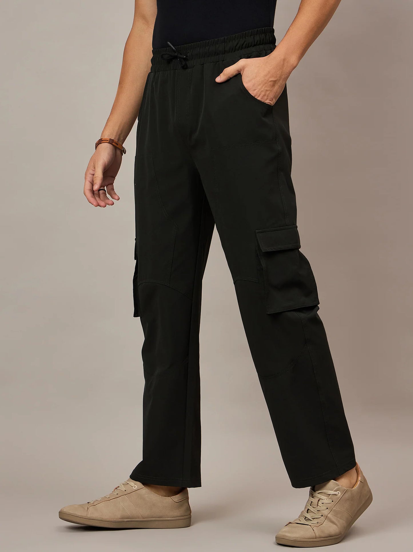 Men Baggy Pants Black - Reprise