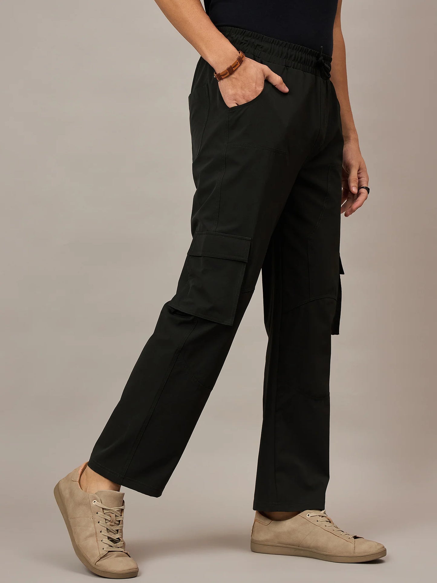Men Baggy Pants Black - Reprise