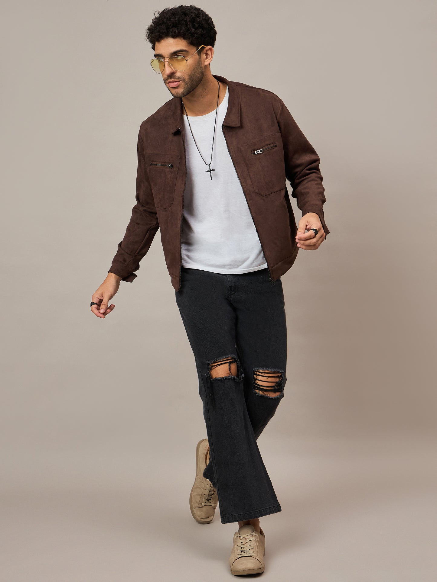 Mens Suede Jacket - Reprise