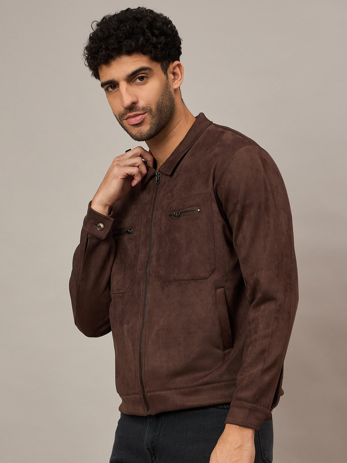 Mens Suede Jacket - Reprise